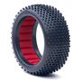 1/8 Crossbrace Super Soft Long Wear Buggy Tires, Red Inserts (2)