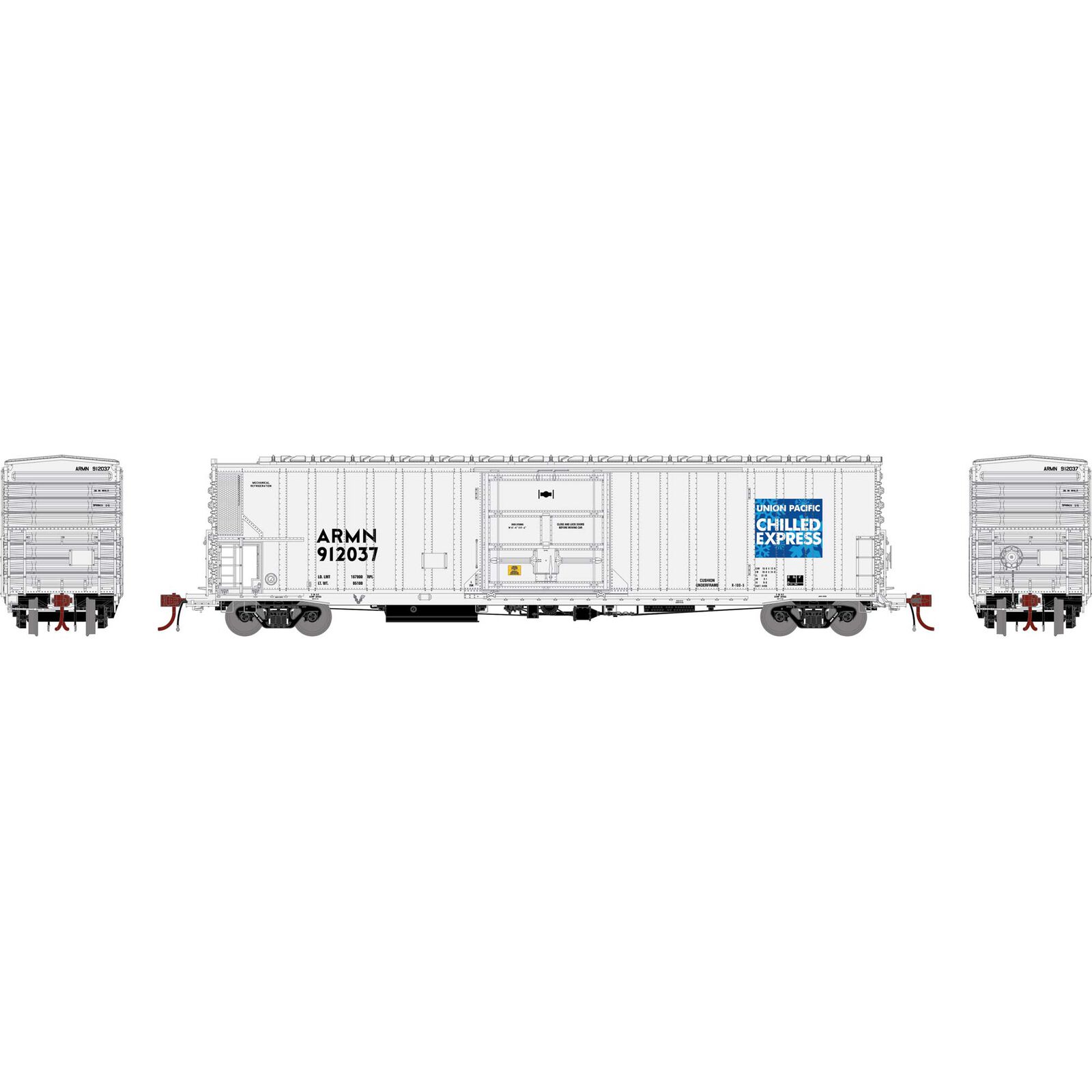 HO GEN 57' FGE Mechanical Reefer, ARMN #912037