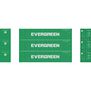 HO ATH 40' Corrugated Low-Cube Container, EMCU #822222 3/822466 9/828900 7 (3)