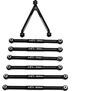 Aluminum Link Set for 5.26 (133.7mm) Wheelbase: SCX24 C10, JLU, Bronco
