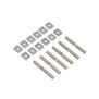 Cross Pins & Support Blocks, Aluminum: 5T, MINI WRC