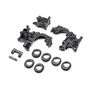 Gearbox Set, Rear Sway Bar Mount, Idler Shaft: 22X