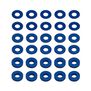 7.8x3mm Aluminum Bulkhead Washer (30) Blue