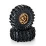 1/10 Limited Edition Mickey Thompson Baja Pro X G8 1.9" Crawler Tires Mounted 12mm Bronze Impulse (2)