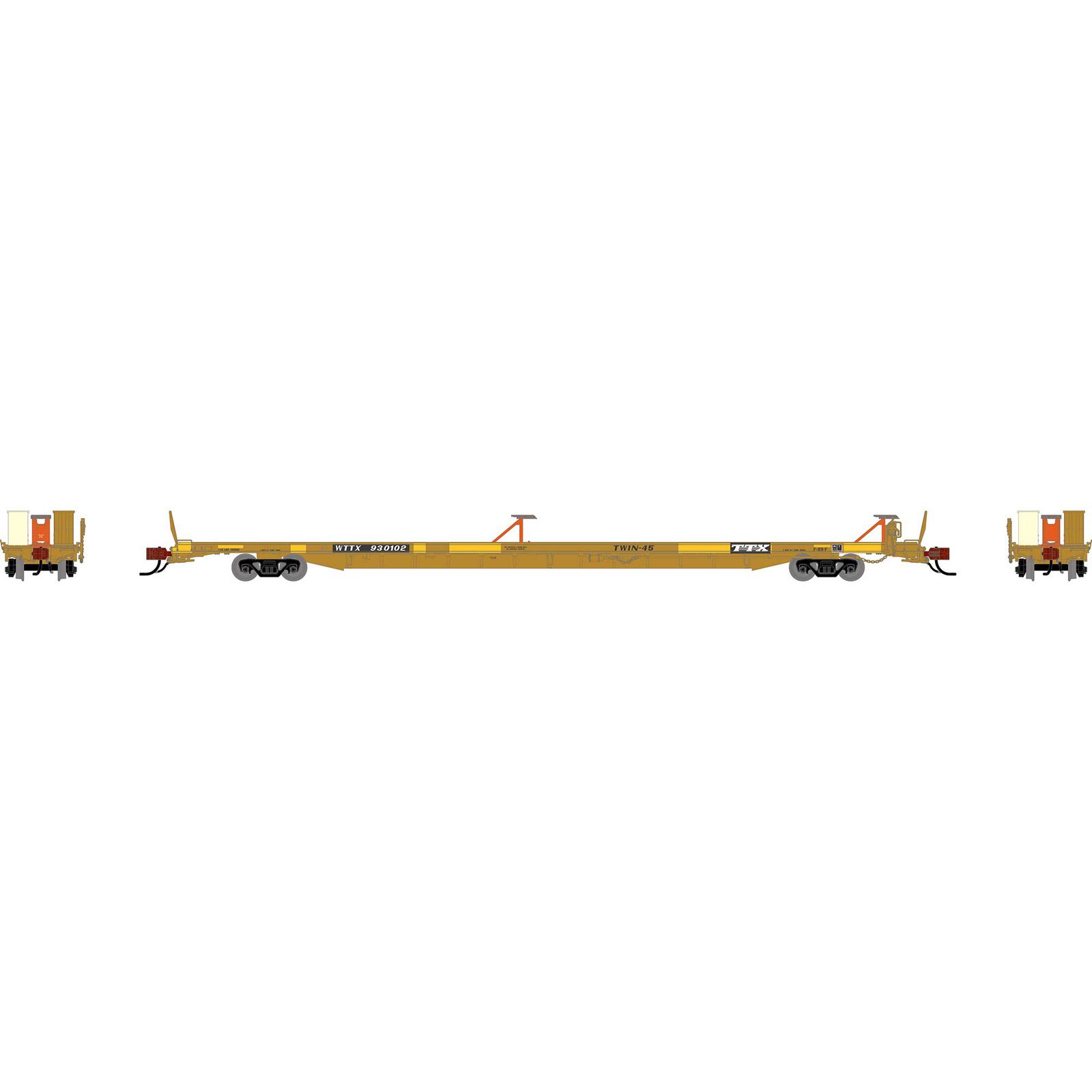 N GEN F89-F Flat Car, WTTX 'Twin 45' #930102