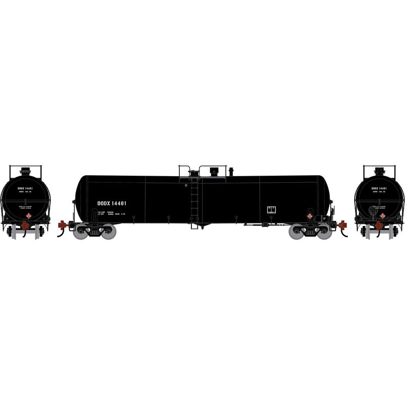 HO ATH 30K Ethanol Tank Car, DODX #14401