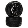 Bandito MT Belted 2.8" Mounted Front/Rear Tires, 14mm Black (2)