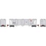 N PS-2 2893 3-Bay Covered Hopper, MILW #98043