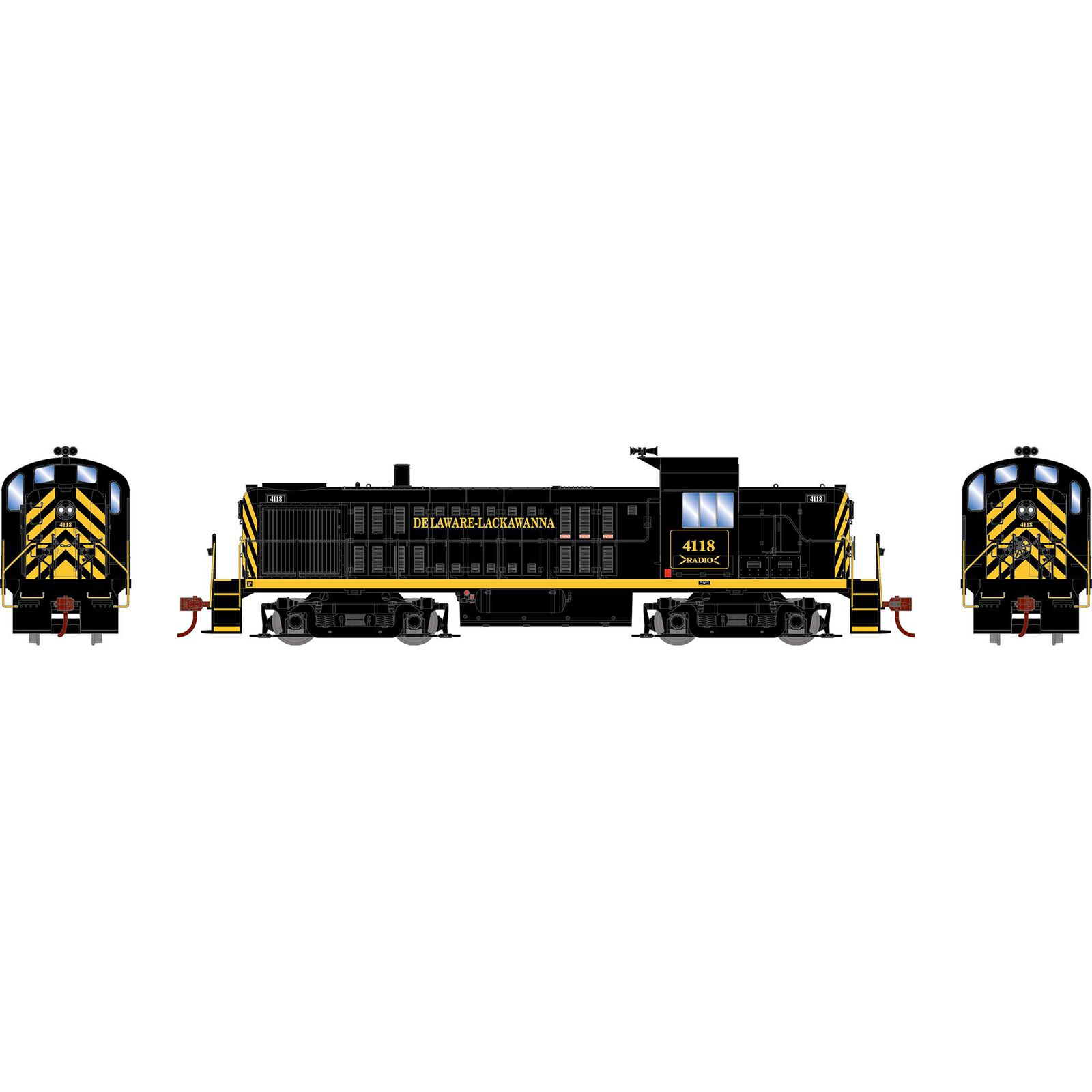 HO ATH RS-3 Locomotive, DL #4118