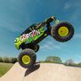 1/10 GORGON 2WD RTR Brushed Monster Truck (Battery & Charger Included), Yellow
