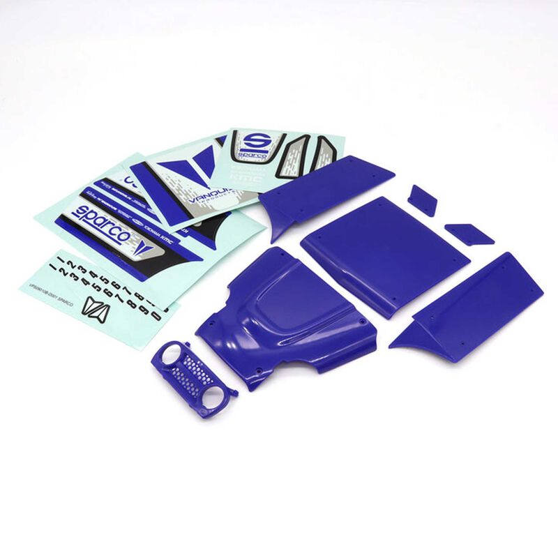 Optic Body Set &ndash; Blue &ndash; Sparcos