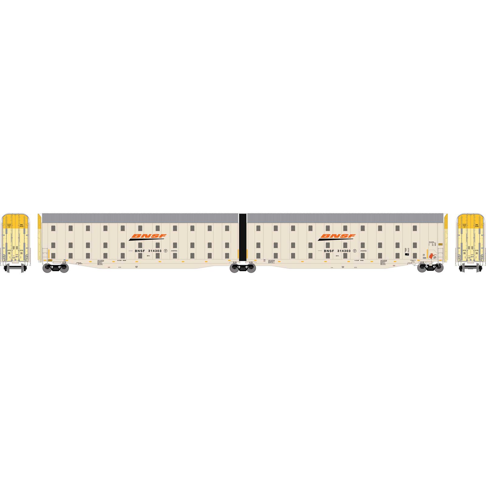 N Auto-Max Carrier, BNSF / Wedge #314303