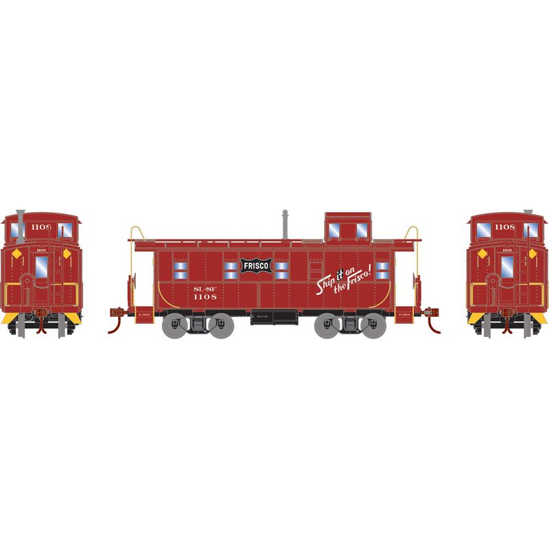 HO Cupola Caboose, SLSF #1108