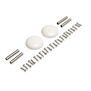 Hubcaps, Locking Screws, Axle Spacers: Tundra Bead-Lock 120-150mm Tires