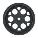 1/10 Showtime Front 2.2" 12mm Sprint Car Wheels (2) Black