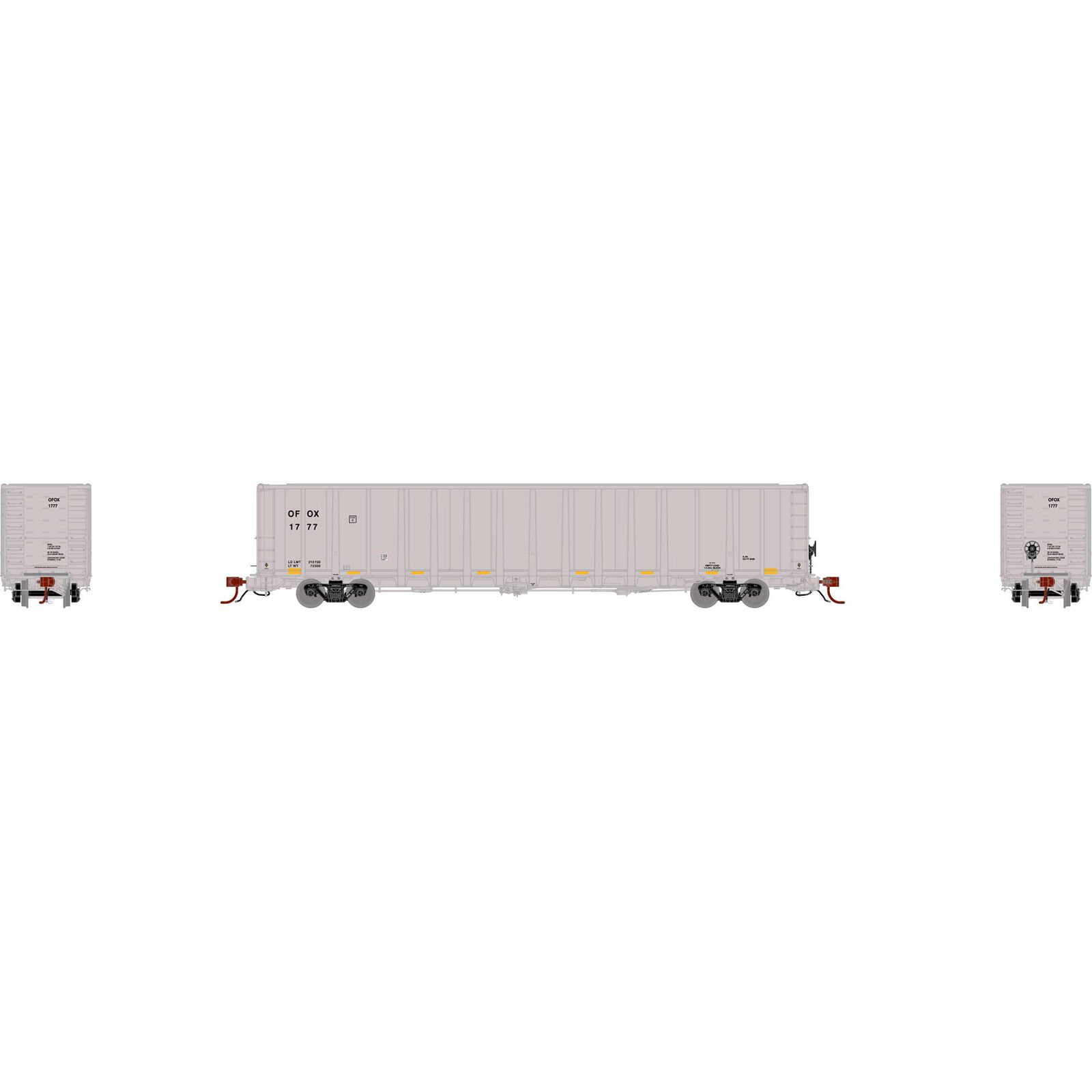 N NSC 6400 Gondola with Load, OFOX #1777