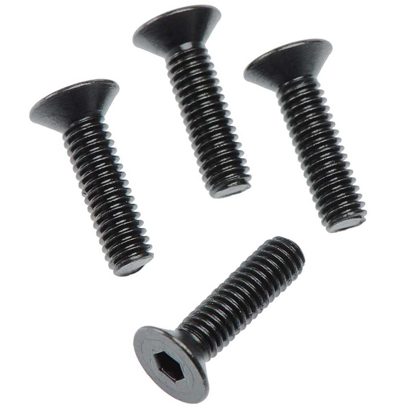 Flat Head Hex Machine Screw 4x15mm 4x4 (4)