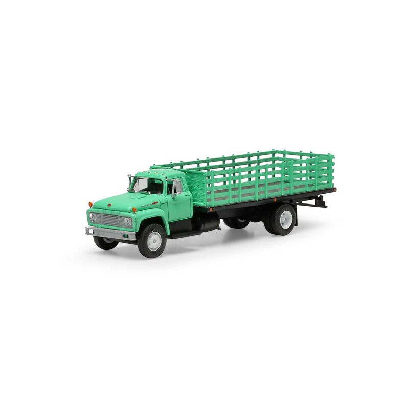HO ATH Ford F-850 Stakebed, Teal