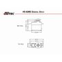 HS-82MG Micro Analog Metal Gear Servo
