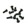 M4x10mm Button Head Screws, Black (10)