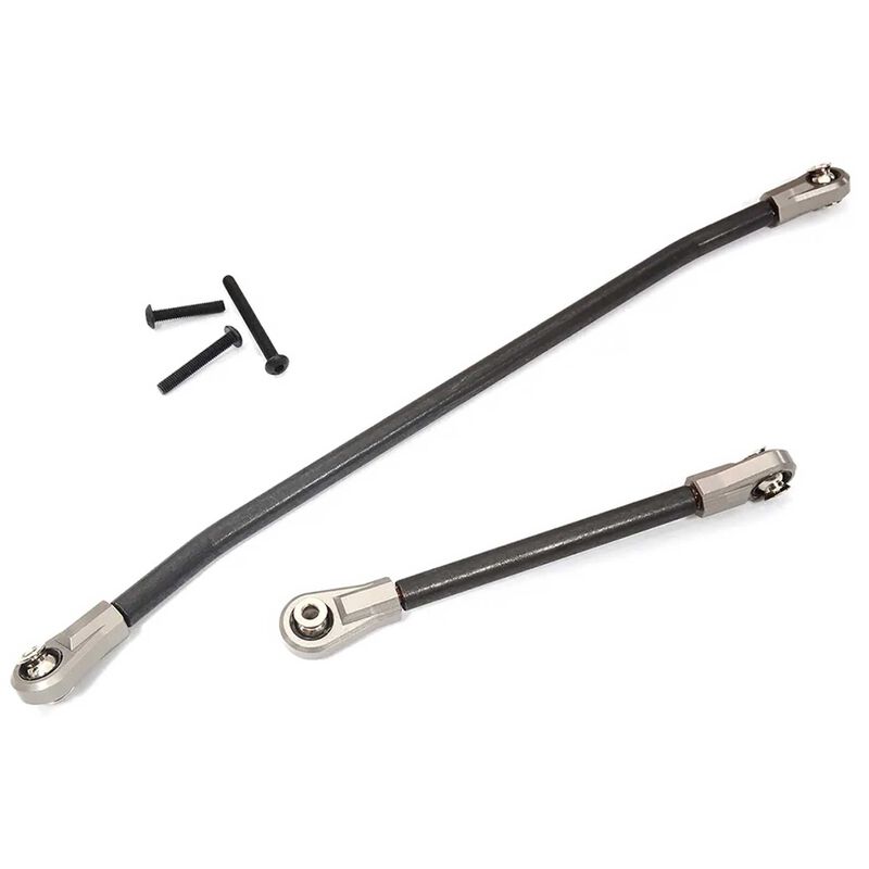 Alloy Machined HD Steering Linkages (2): Losi LMT