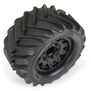 1/10 Demolisher F/R 2.8" MT Tires Mounted 12mm/14mm Black Raid (2)