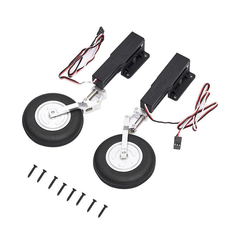 Main Gear Retract Set with Struts and Wheels: Avanti 90mm Anniversary