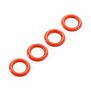 O-Ring P-5 4.5x1.5mm Red (4)