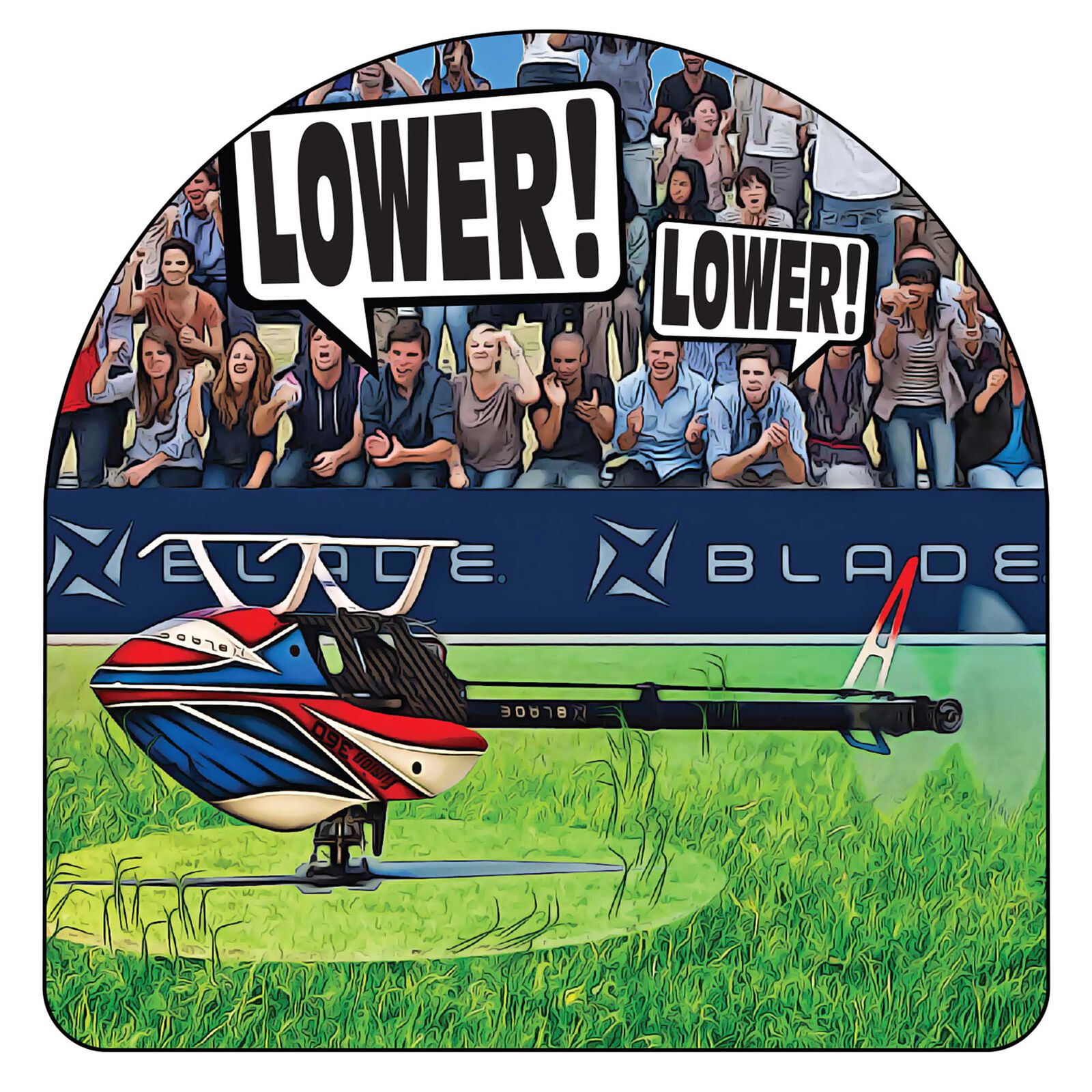 Blade Lower Sticker