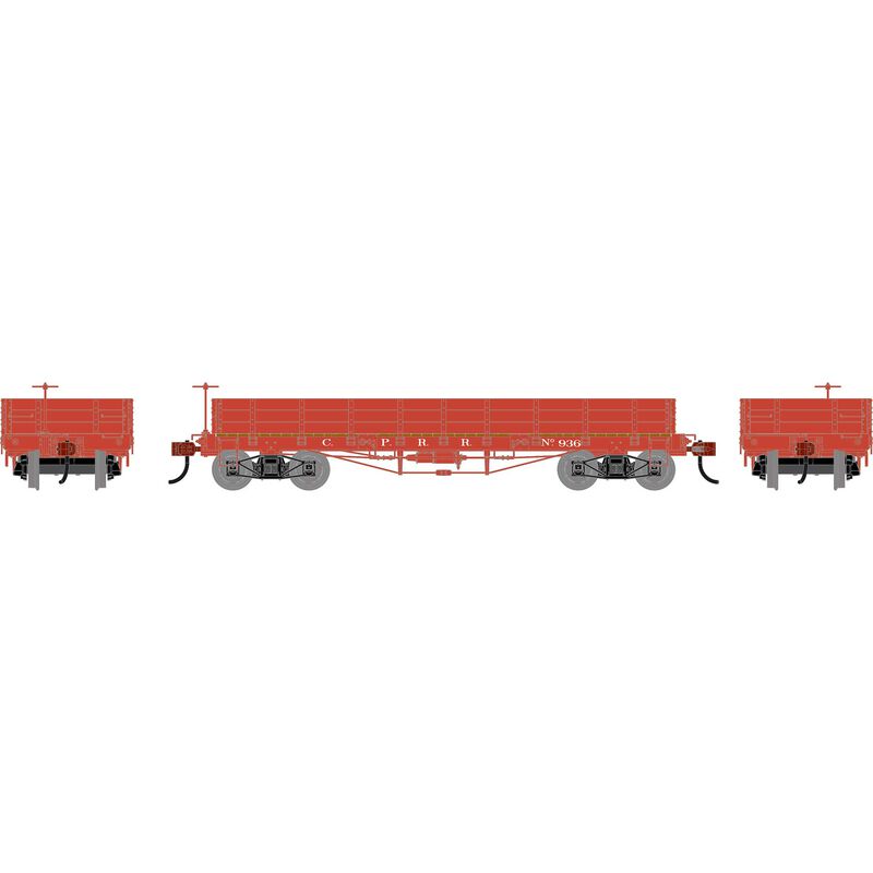 HO ATH 36' Low Side Gondola w/ Drop Gates, CPRR #936