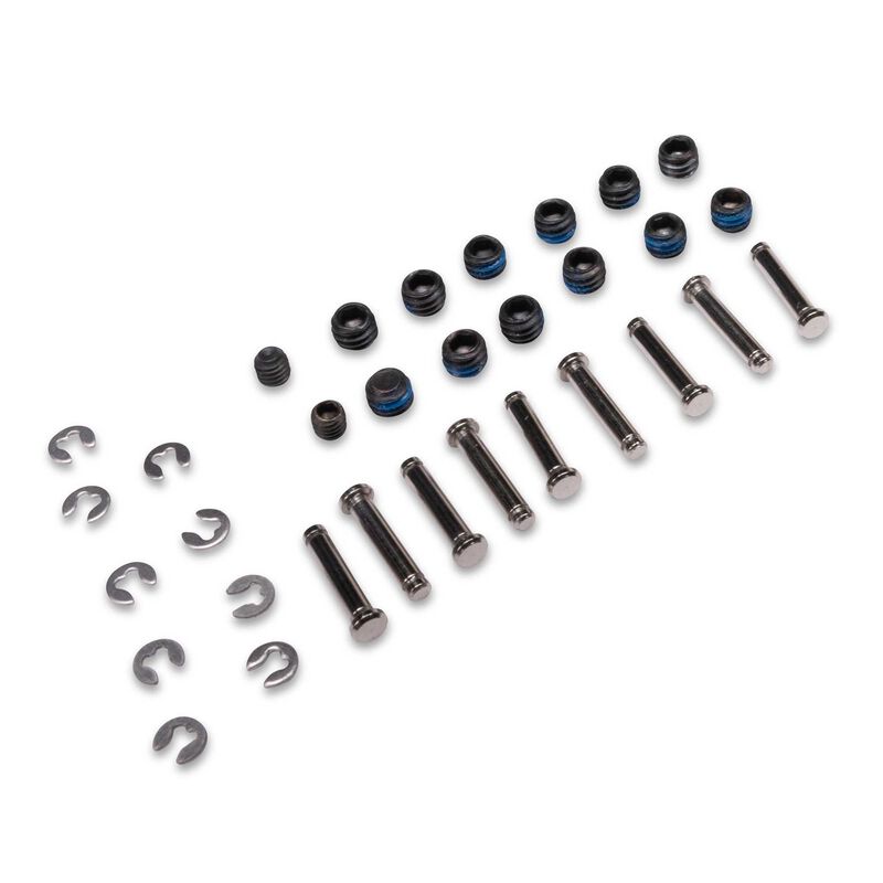 Retract C-clips, Rotation Pins and Set Screws: Habu 80