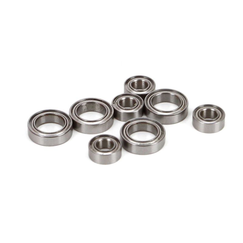 Spindle/Hub Bearing Set: 1/18 4WD All, 1.9 Barrage Kit/RTR, Barrage 2.0