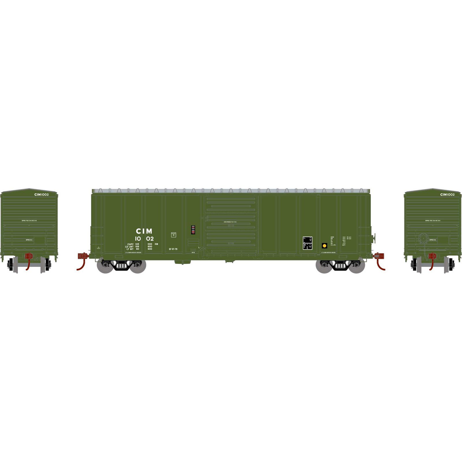 HO 50' PS 5277 Box, C&IM #1002