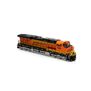 HO ES44DC Locomotive with DCC & Sound, BNSF #7672