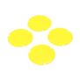 Wheel Cover Set, Yellow: 22S Sprint