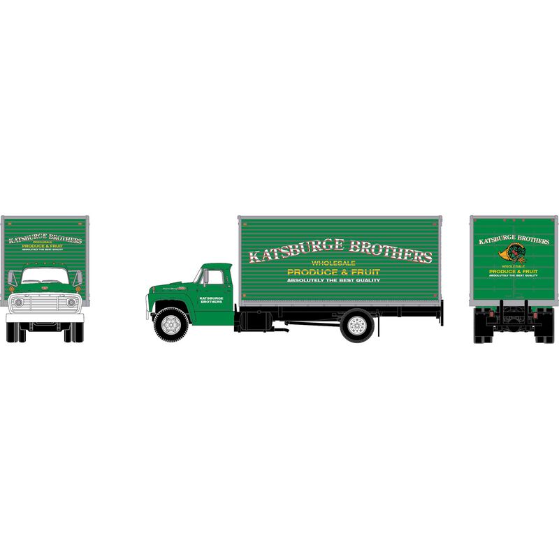 HO ATH Ford F-850 Box Van, Katesburge Brothers