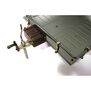 Alloy Flatbed Dual Axle Car Trailer, Gunmetal: 1/10 RC