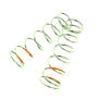 Shock Spring Set, 1.6x7.5T, 80mm, Orange, 6.11 lb/in (2)