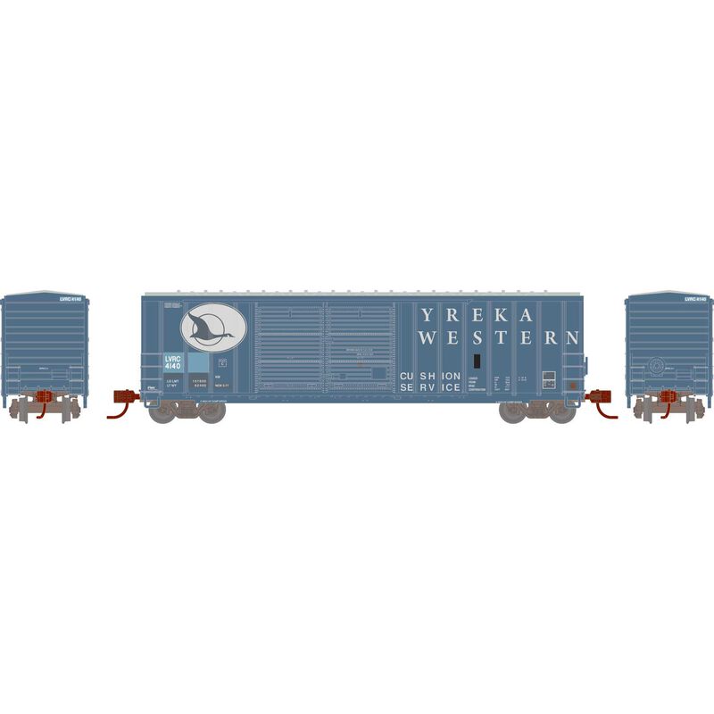 N 50' FMC DD Offset Box Car, Primed For Grime LVRC Ex-YW #4140 N 50' FMC DD Offset Box Car, Primed For Grime LVRC Ex-YW #4140