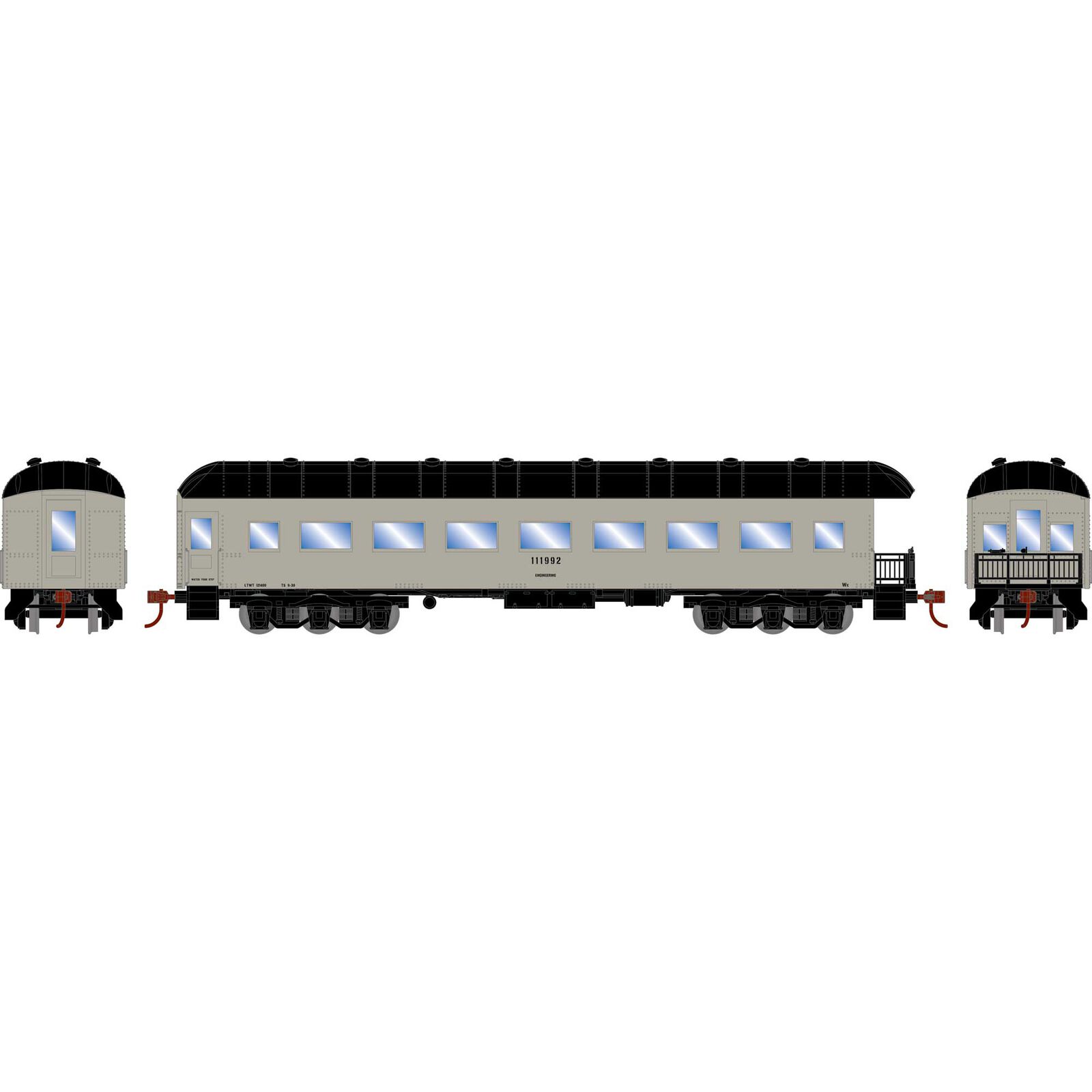 HO RTR Arch Roof Observation, MOW #111992