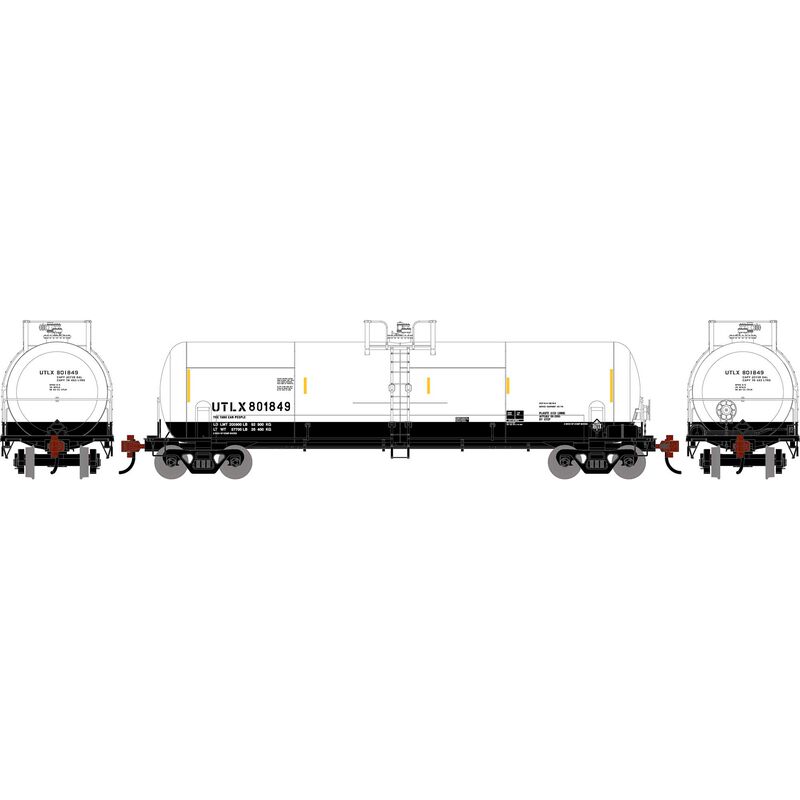 HO ATH RTC 20,900 Gallon Tank Car, UTLX 'White' #801849