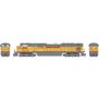 HO GEN SD90MAC-H PH I Locomotive w/DCC & Sound, Primed For Grime EMLX #8500