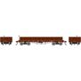 HO ATH 36' Low Side Gondola w/ Drop Gates, CPRR #936