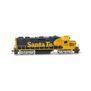 HO GP39-2u Locomotive, ATSF #3409
