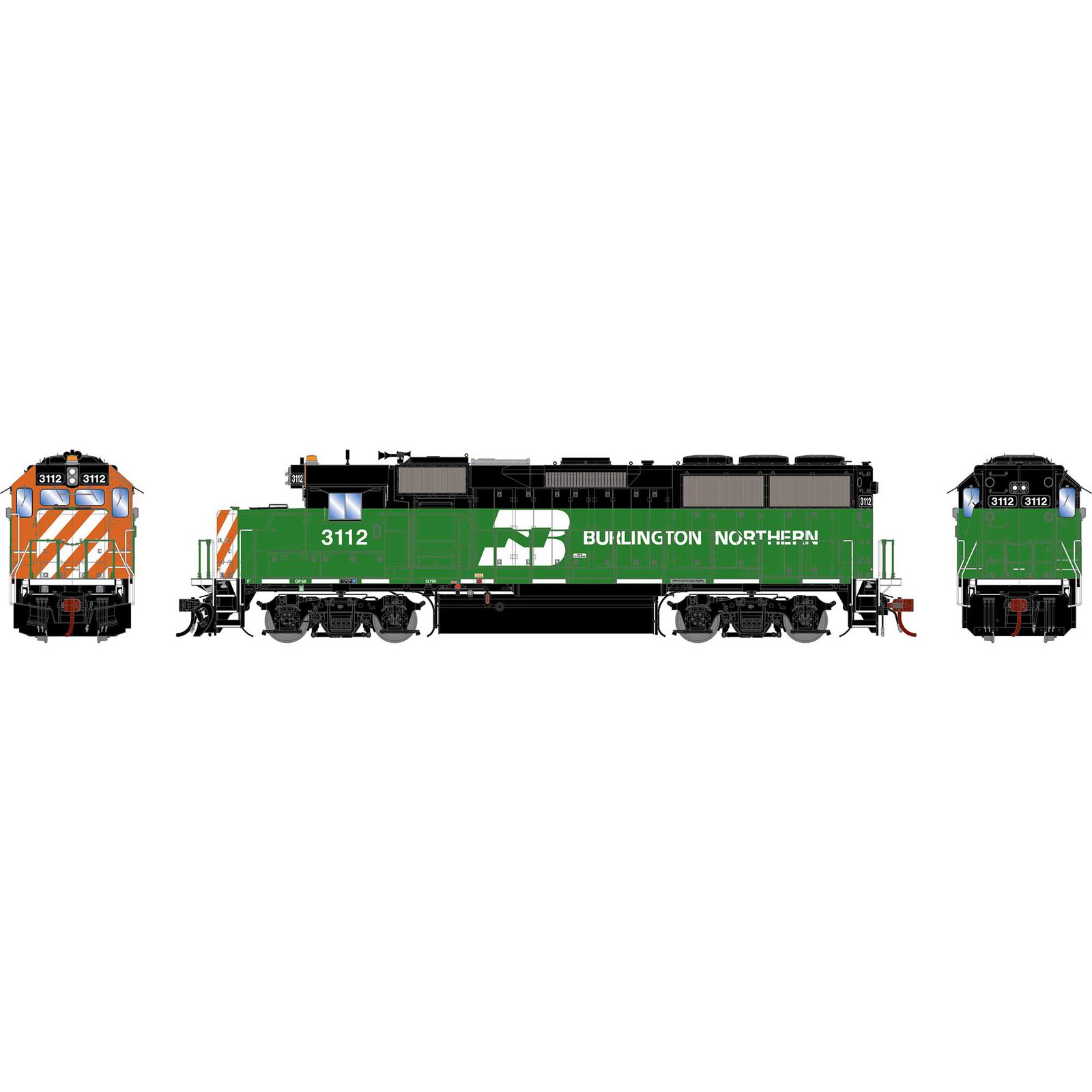 HO GP50, BN #3112