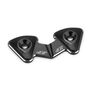 RC10B7 Aluminum 1-Piece Rear Wing Button, Black