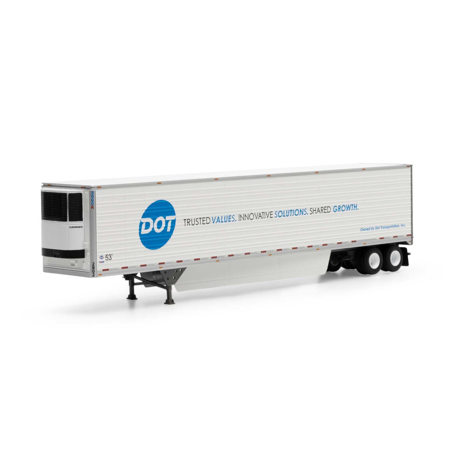 HO 53' Reefer Trailer, DOT Foods #2802