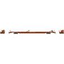 N GEN F89-F Flat Car, XTTX 'Brown' #153141