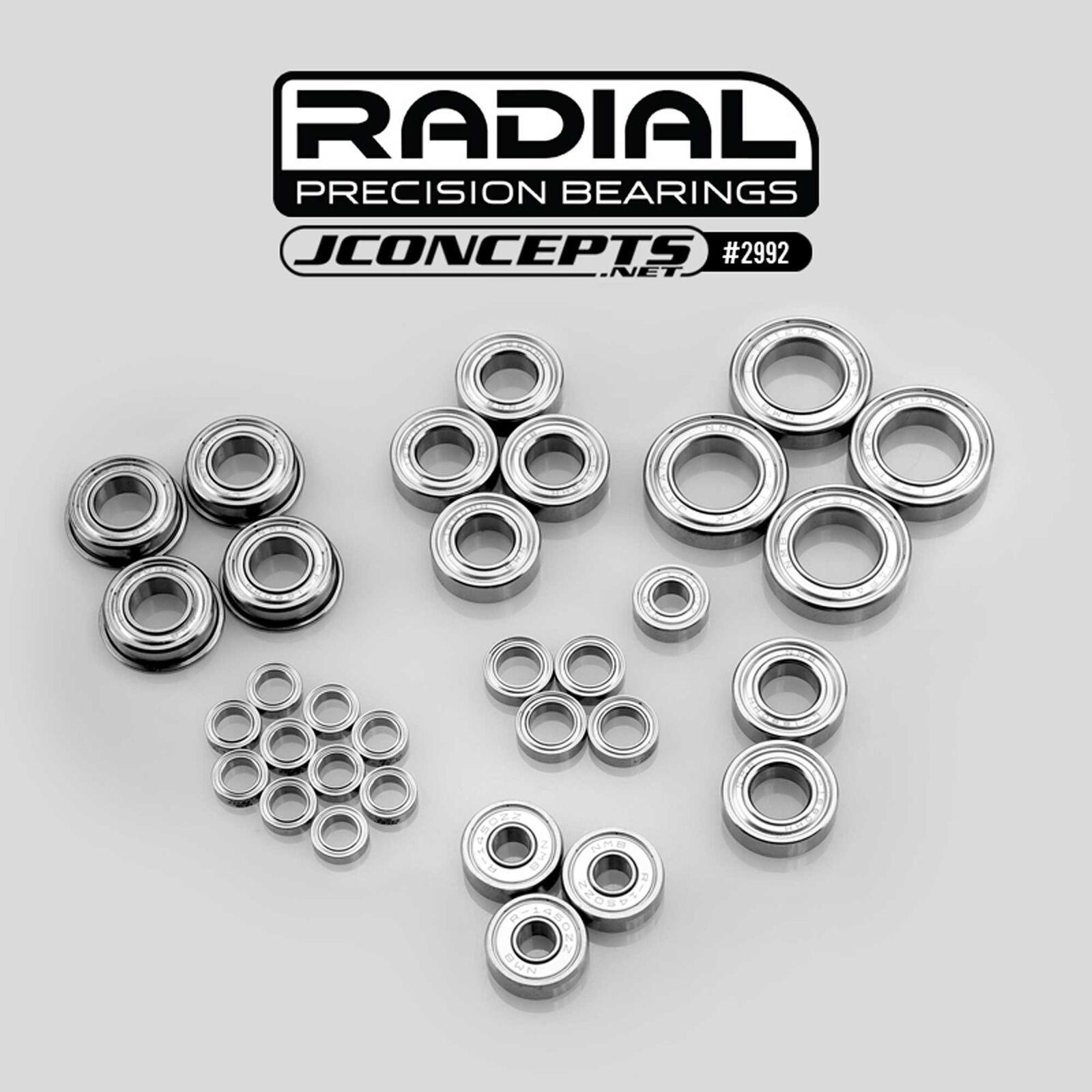 Radial Nmb Bearing Set: Tekno NB48 2.1