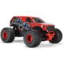 1/10 GORGON 2WD RTR Brushed Monster Truck (Battery & Charger Included), Red
